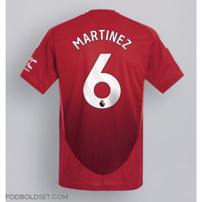 Manchester United Lisandro Martinez #6 Hjemmebanetrøje 2024-25 Kortærmet Manchester United Lisandro Martinez #6 Hjemmebanetrøje 2024-25 Kortærmet
